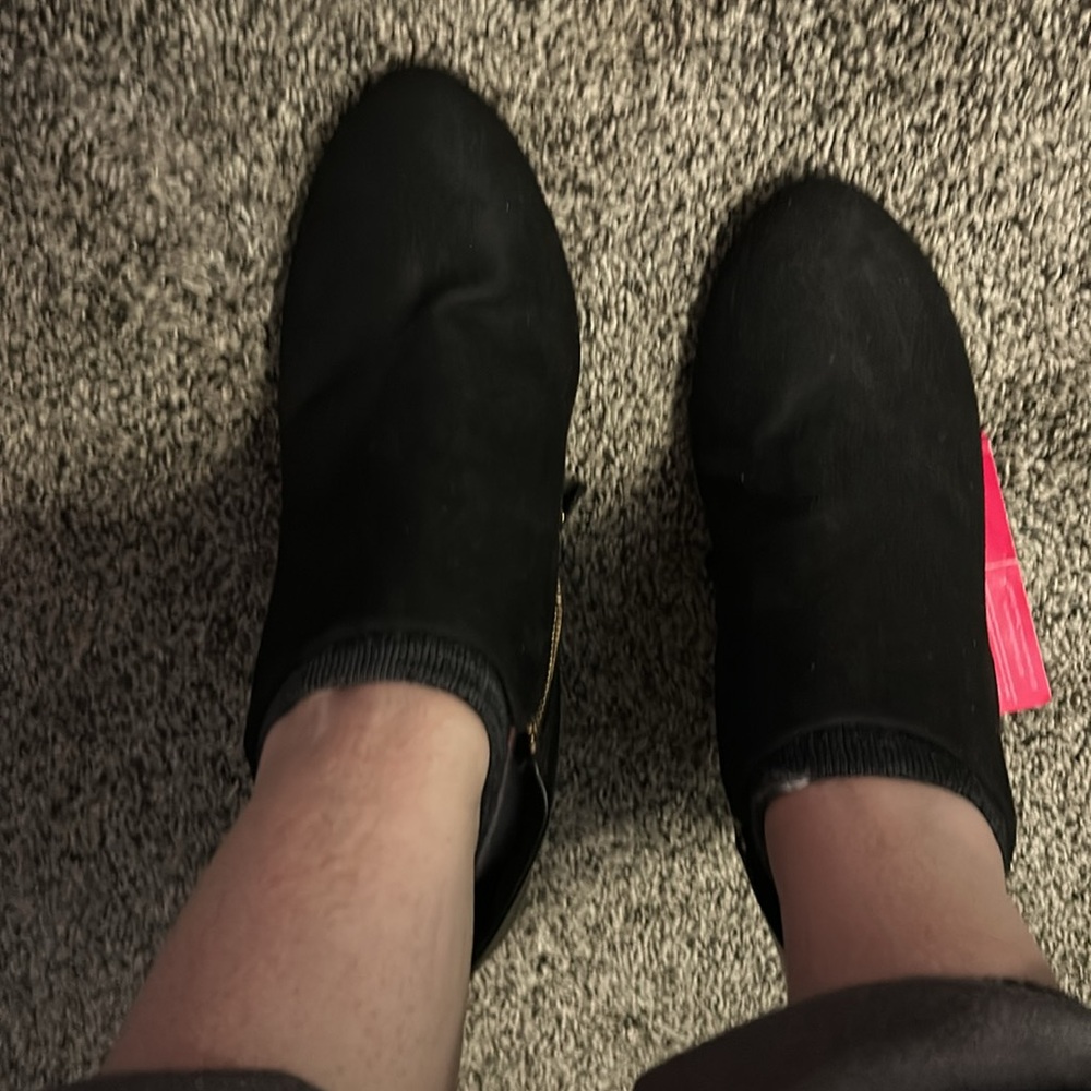 Black heeled boots - size 11 - Picture 8 of 10
